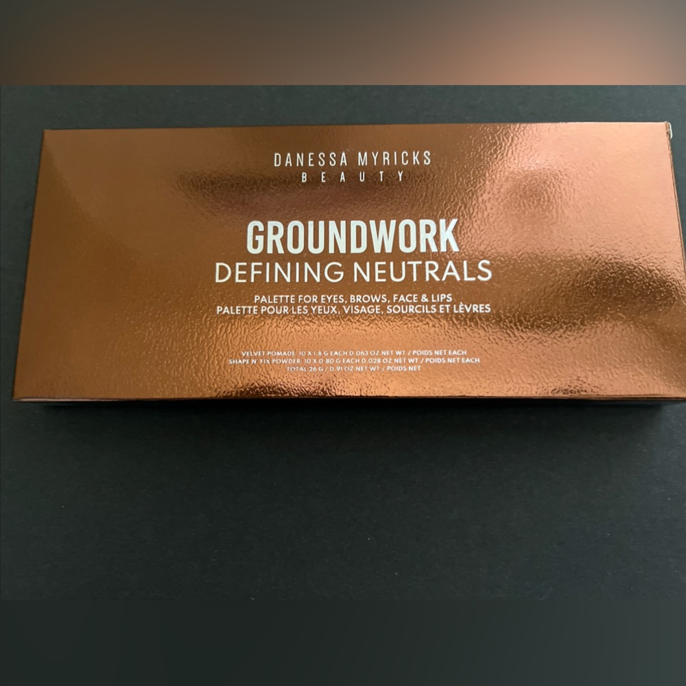 Danessa Myricks Groundwork Palette